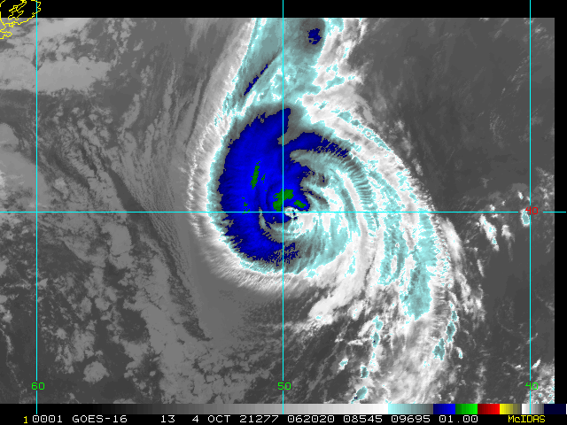 HU 18L(SAM). 04/0620UTC.