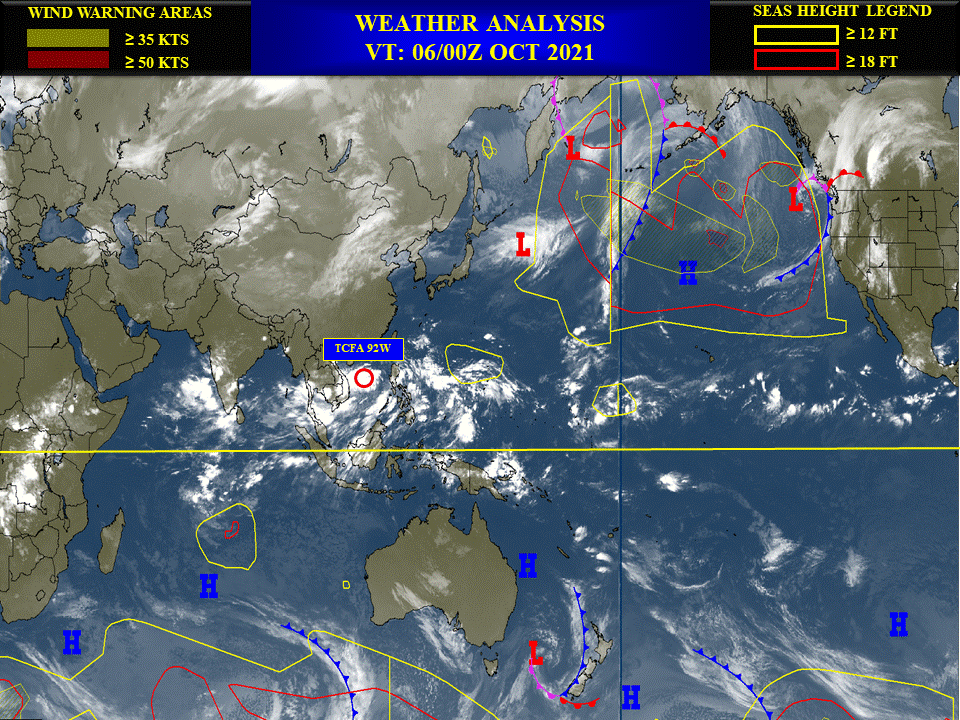 Invest 92W:TCFA re-issued/2 WEEK CYCLONIC DEVELOPMENT POTENTIAL: likely to be active East of the Philippines and over the BOB,06/06utc update