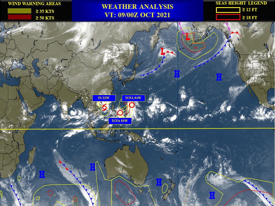 Western North Pacific: still active with Invests 94W rotating around 94W ! 09/03utc updates