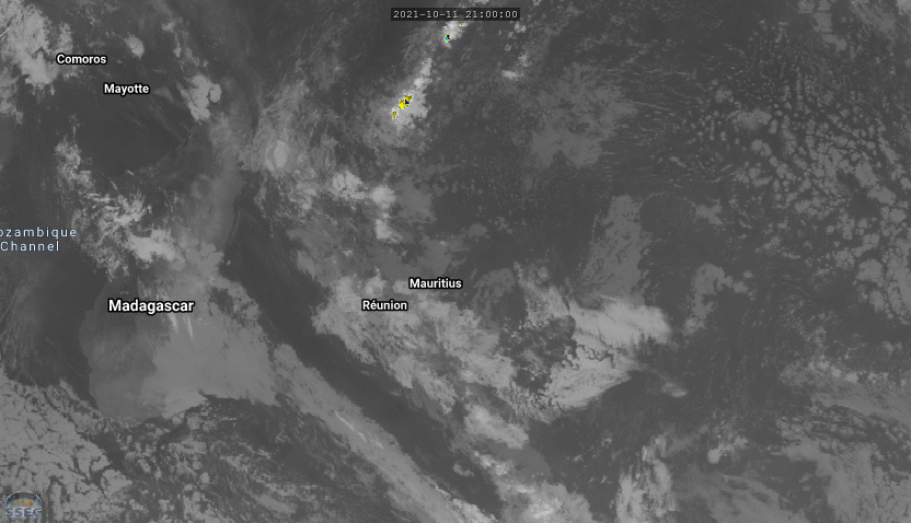 ILES SOEURS: Mardi 12 Octobre 2021: les prévisions du temps pour MAURICE et la RÉUNION: soleil pour l'une, pluies pour l'autre!