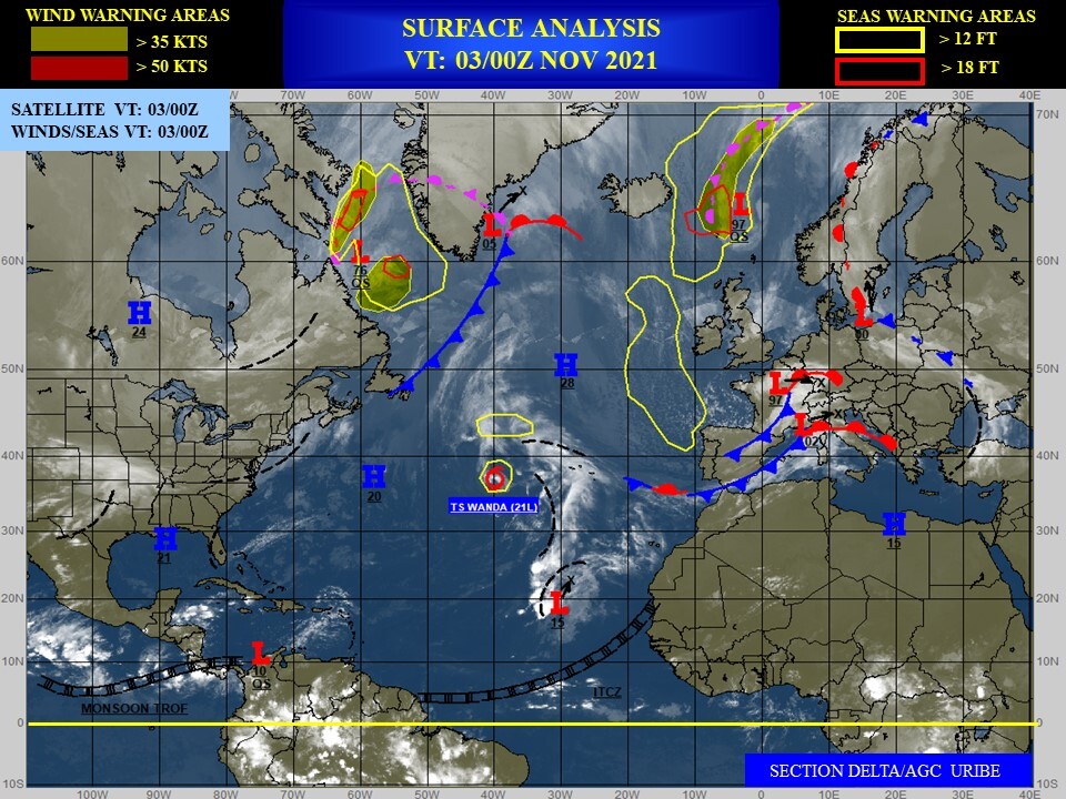 2 WEEK CYCLONIC DEVELOPMENT POTENTIAL: suppressed MJO and enhanced wind shear =calm tropics barring TS 21L(WANDA) and possible development over the Arabian Sea,03/11