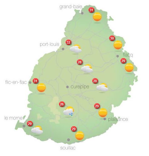 ILES SOEURS(MAURICE/RÉUNION): prévisions+cartes détaillées pour ce Vendredi 05 Novembre +weekend+tendances ultérieures/ Rodrigues: temps perturbé