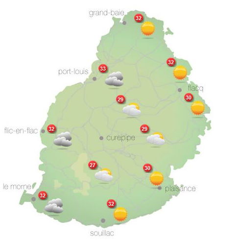 ILES SOEURS(MAURICE/RÉUNION): cartes détaillées+bulletin météo pour ce Mardi 16 Novembre +17/18/19, animation sat, relevés pluie...