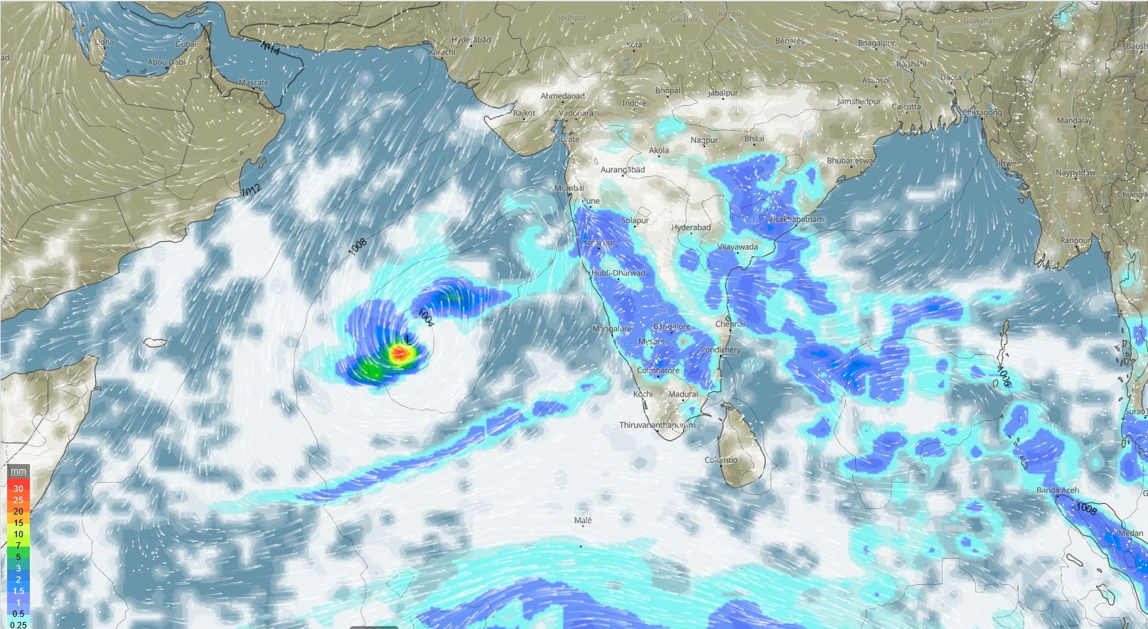 Invest 92B now over-land whereas Invest 93A is low for the next 24hours, 19/08utc