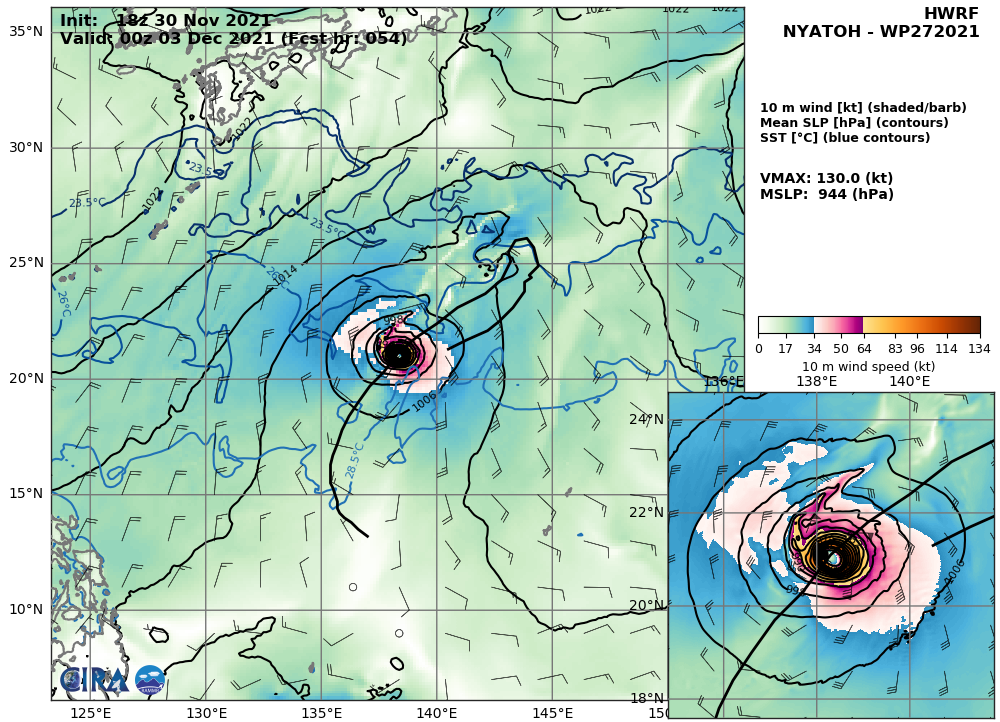 TS 27W(NYATOH) intensity to peak(CAT 3) within 36h then will decay (dry air and shear)//Invest 92S: TCFA(High),Invest 94W still Medium 