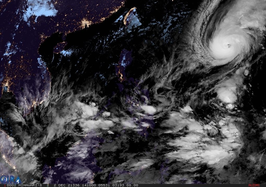 27W(NYATOH) now a Typhoon/CAT 3 will peak within 12 hours: CAT 4 possible// Invest 94W still high over the BOB