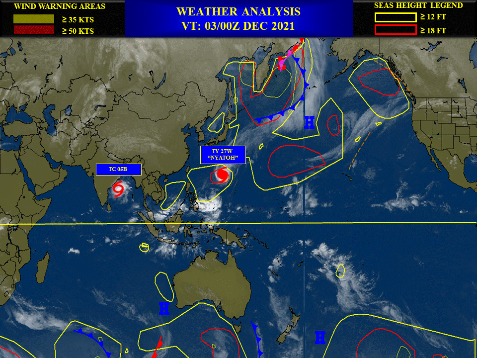 27W(NYATOH): smap validates 125knot intensity(CAT 4): expected dramatic weakening next 48h// TC 05B develops over the BOB,03/03utc 27W(NYATOH): smap validates 125knot intensity(CAT 4): expected dramatic weakening next 48h// TC 05B develops over the BOB,03/03utc