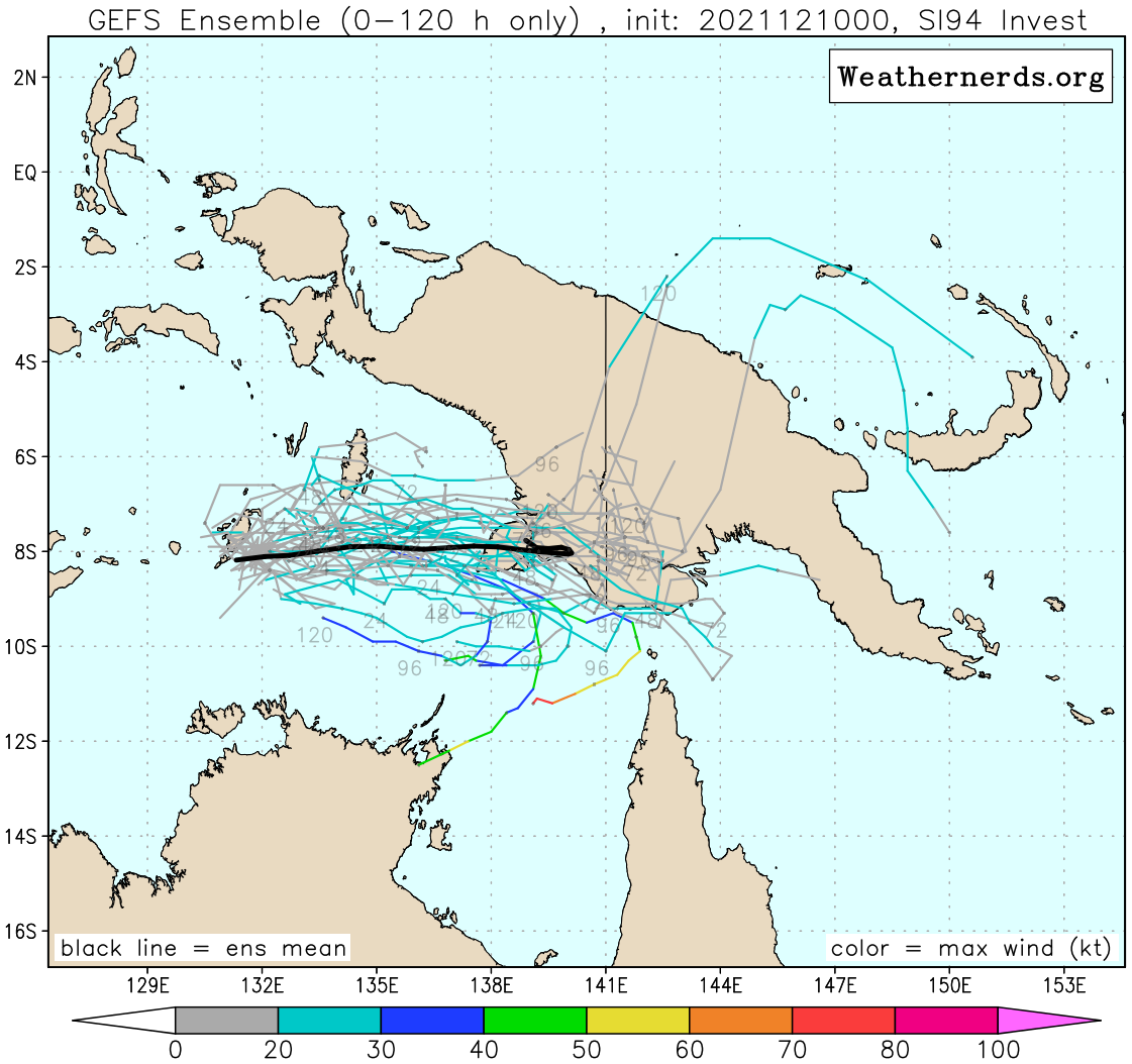 Invest 96W: westward track and intensification next several days// Invest 93P: intensification likely// Remnants TC 02S and Invest 94S, 10/06utc updates