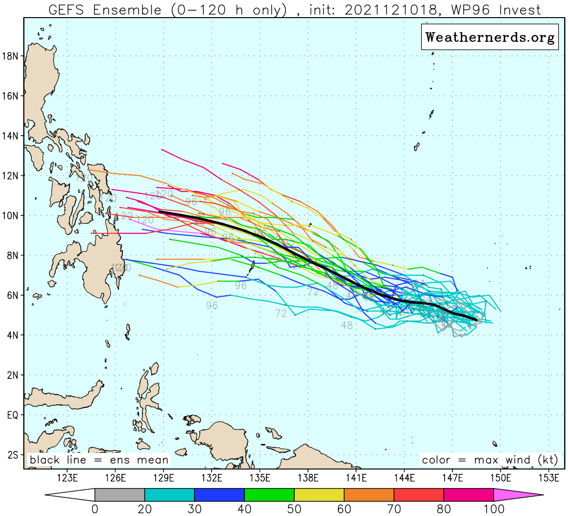 GLOBAL MODELS ARE IN AGREEMENT  THAT THE SYSTEM WILL CONTINUE TO DEVELOP OVER THE NEXT 36  TO 48HRS WITH GFS BEING THE MOST AGGRESSIVE. GLOBAL MODELS ARE IN AGREEMENT  THAT THE SYSTEM WILL CONTINUE TO DEVELOP OVER THE NEXT 36  TO 48HRS WITH GFS BEING THE MOST AGGRESSIVE.