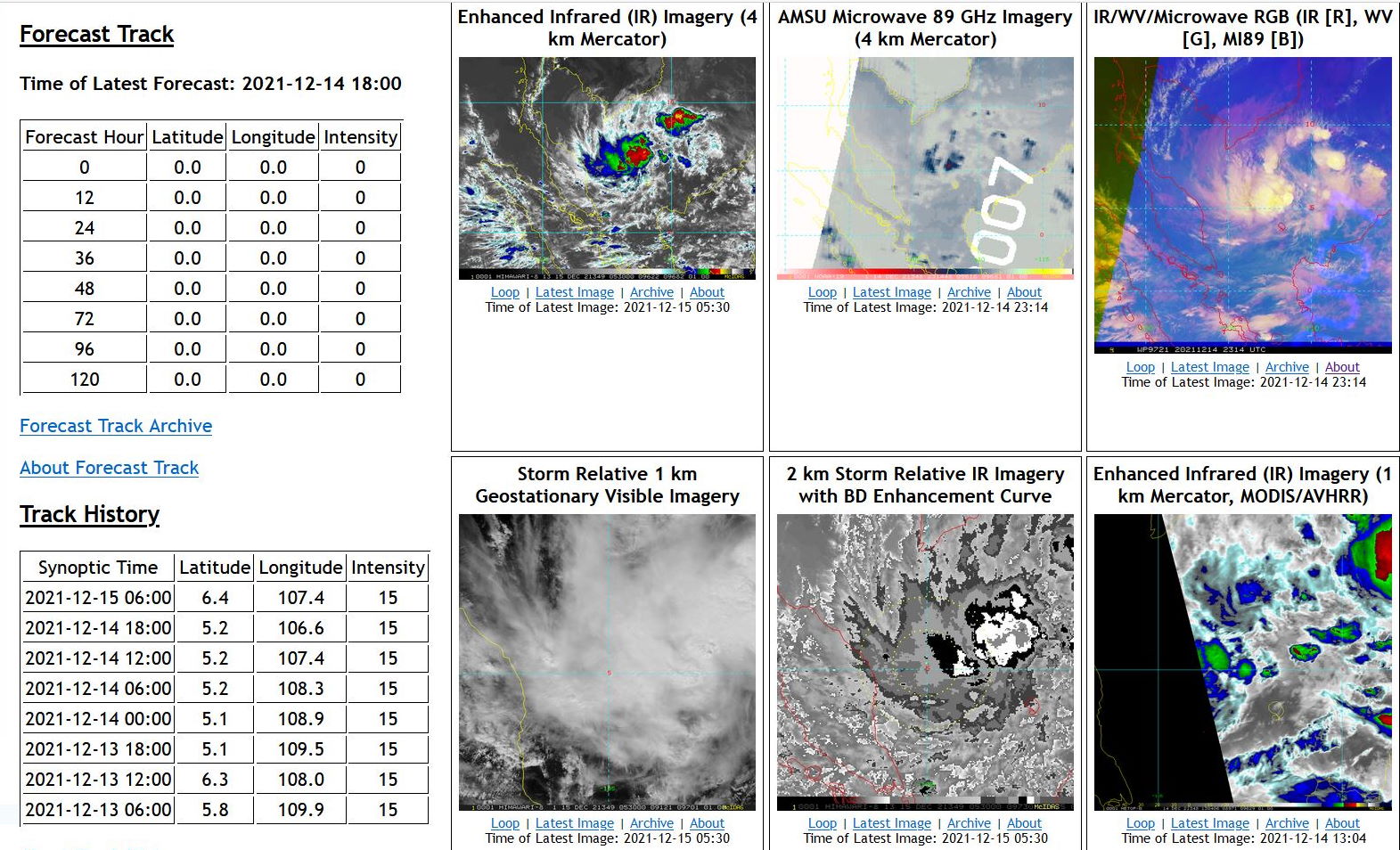 28W(RAI) now at Typhoon intensity, forecast to reach CAT 2 by 24hours, but rapid intensifcation still possible before crossing the Philippines,15/03utc 28W(RAI) now at Typhoon intensity, forecast to reach CAT 2 by 24hours, but rapid intensifcation still possible before crossing the Philippines,15/03utc