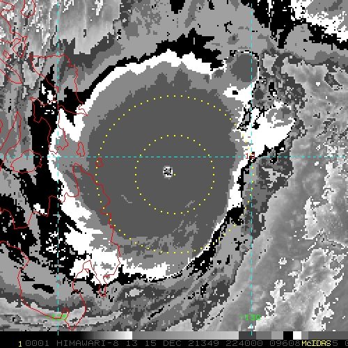 Super Typhoon 28W(RAI): explosive intensification from CAT 1 to CAT 5 over 24hours//Landfall imminent , 16/03utc