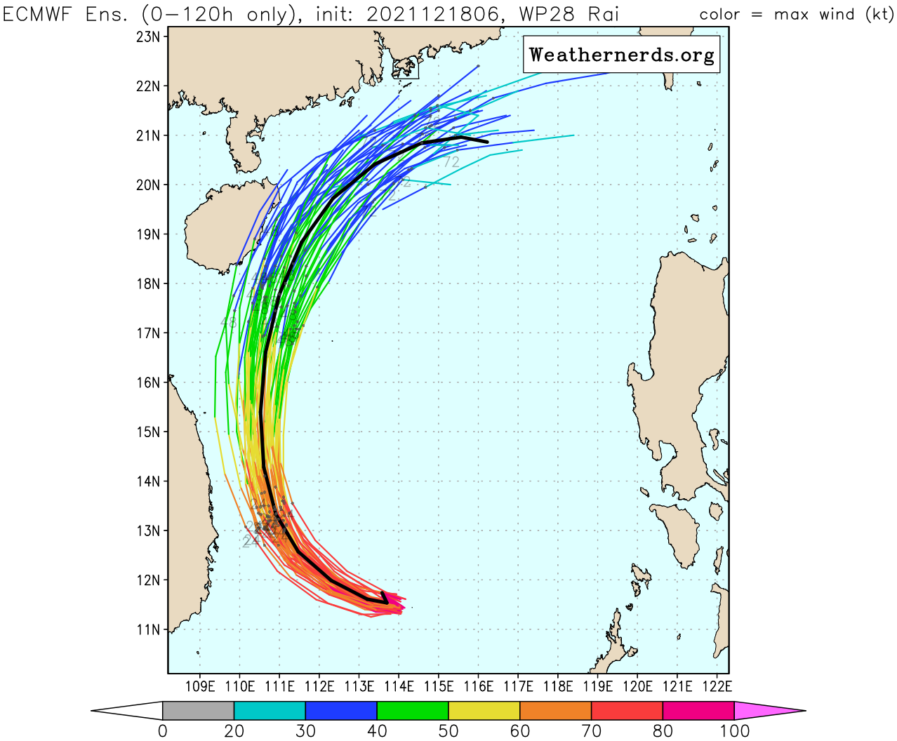 Typhoon 28W(RAI) looking ominous once again as a powerful CAT 4// Invest 94B and Invest 96S, 18/15utc