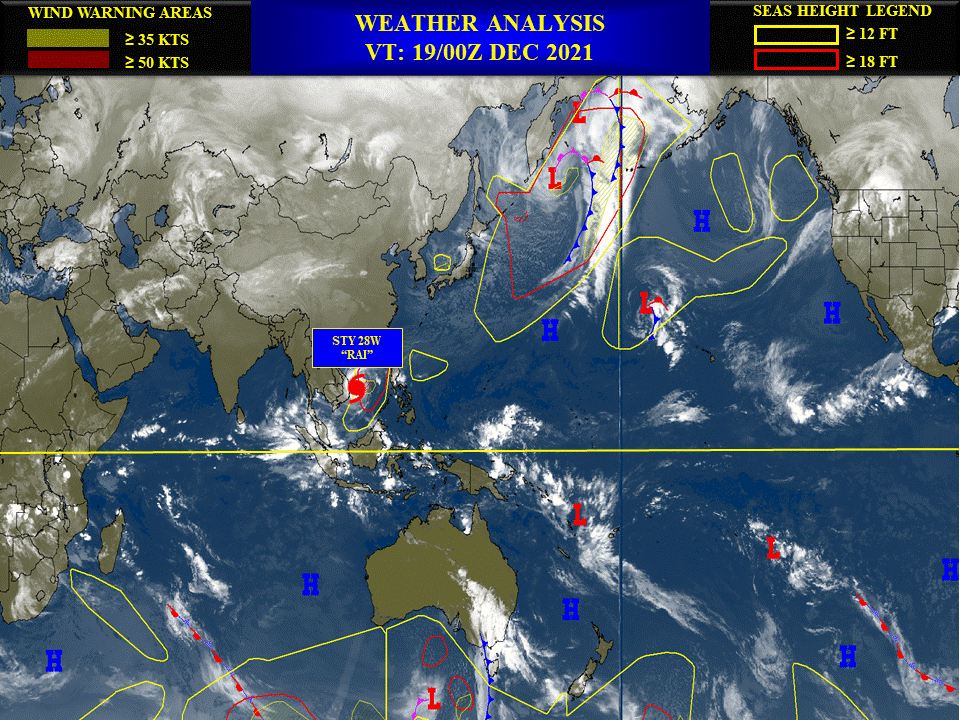 Super Typhoon 28W(RAI): making history over the South China Sea, 19/03utc