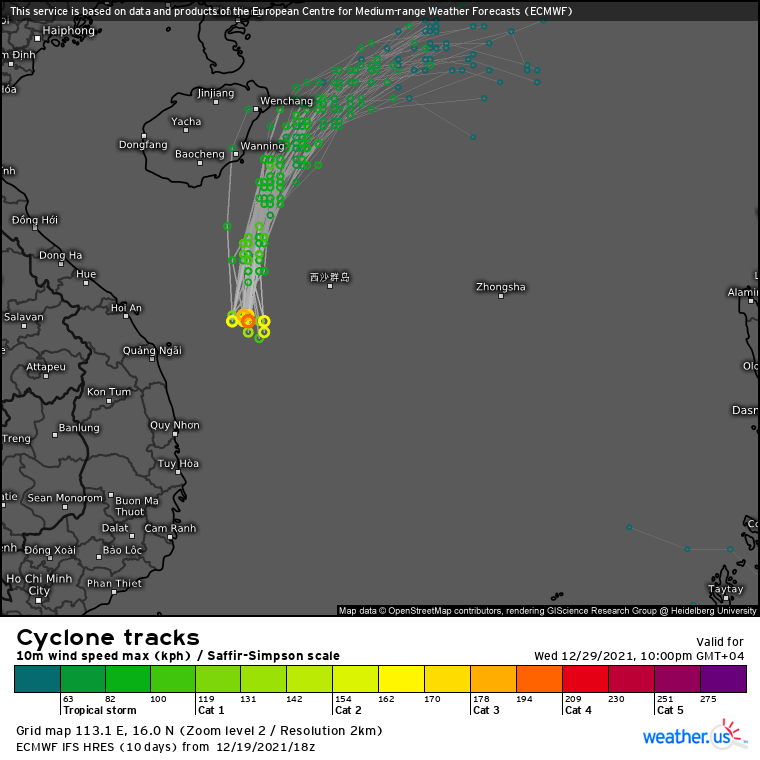 Typhoon 28W(RAI) down 55knots in 24H, intensity to fall below 35knots in 36h// Invest 94B and Invest 98W, 20/03utc Typhoon 28W(RAI) down 55knots in 24H, intensity to fall below 35knots in 36h// Invest 94B and Invest 98W, 20/03utc