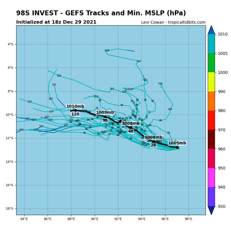 Tropical Cyclone Formation Alert issued for Invest 97S, 30/03utc