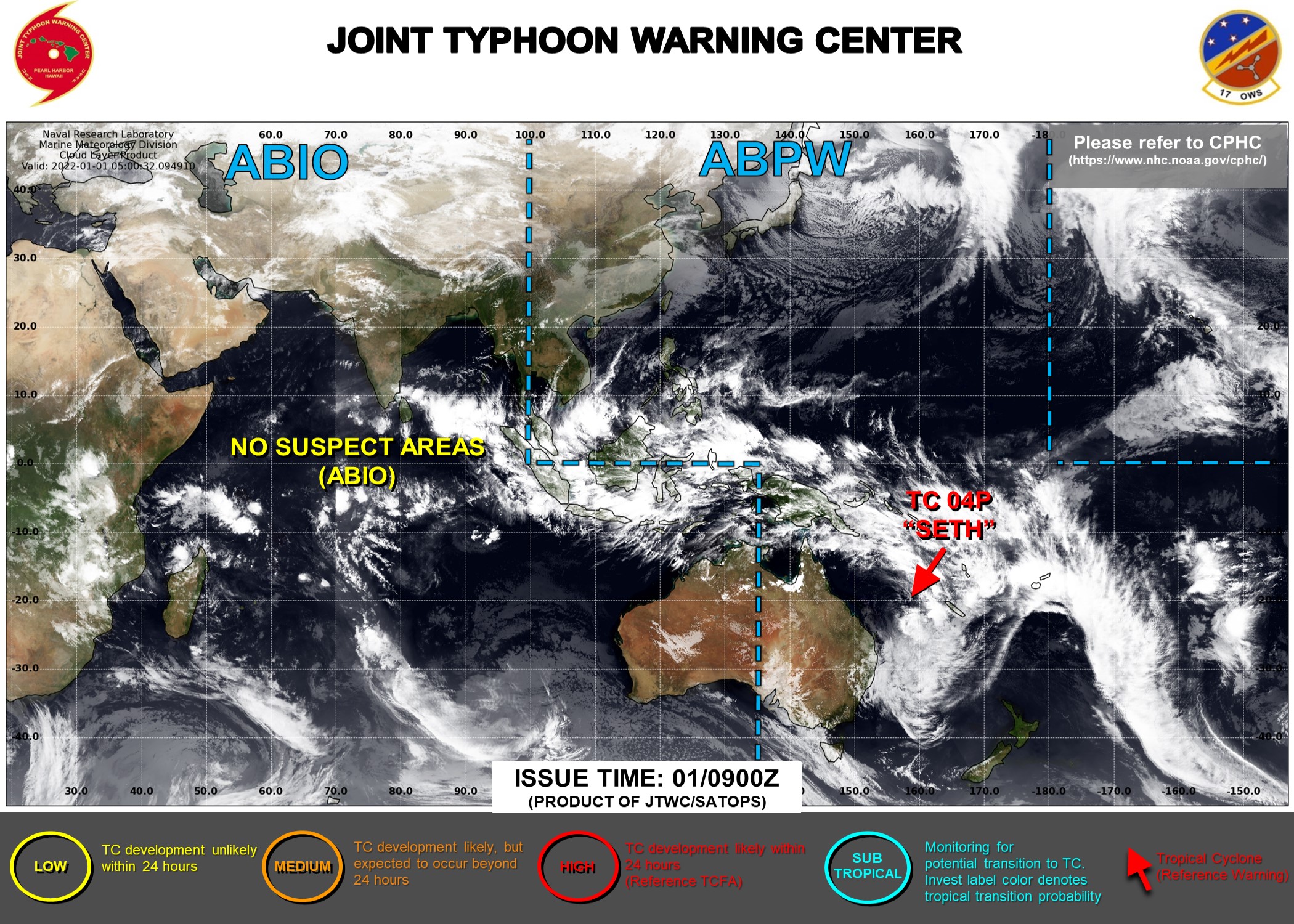 JTWC HAS JUST ISSUED WARNING 4/FINAL ON TC 04P. 3HOURLY SATELLITE BULLETINS ARE STILL ISSUED ON 04P.