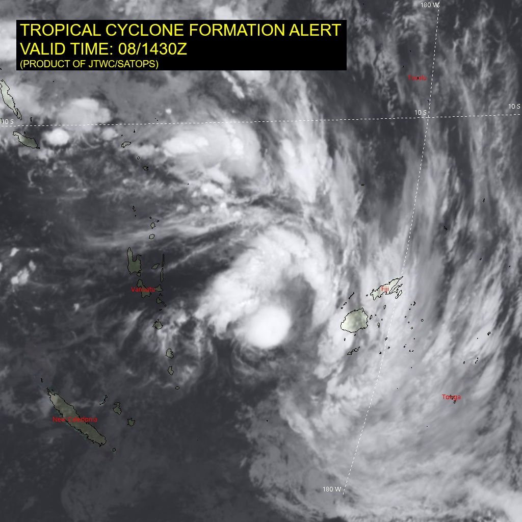 Tropical Cyclone Formation Alert issued for Invest 99P, Invest 90P up-graded to MEDIUM, 08/18utc Tropical Cyclone Formation Alert issued for Invest 99P, Invest 90P up-graded to MEDIUM, 08/18utc