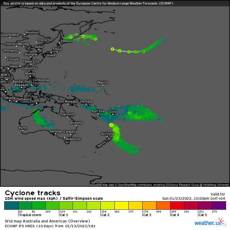 05P(CODY), over-land TC 06P(TIFFANY) and Invest 91P updates+Ecmwf 240h maps, 14/03utc 05P(CODY), over-land TC 06P(TIFFANY) and Invest 91P updates+Ecmwf 240h maps, 14/03utc