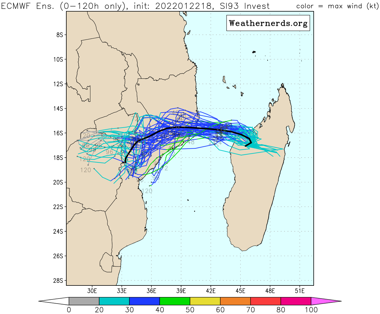 Invest 93S: 3rd Tropical Cyclone Formation Alert issued, 23/02utc