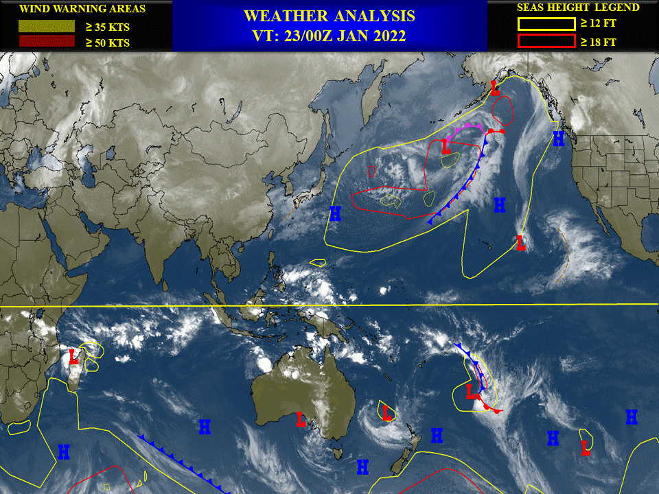 Invest 93S: 3rd Tropical Cyclone Formation Alert issued, 23/02utc