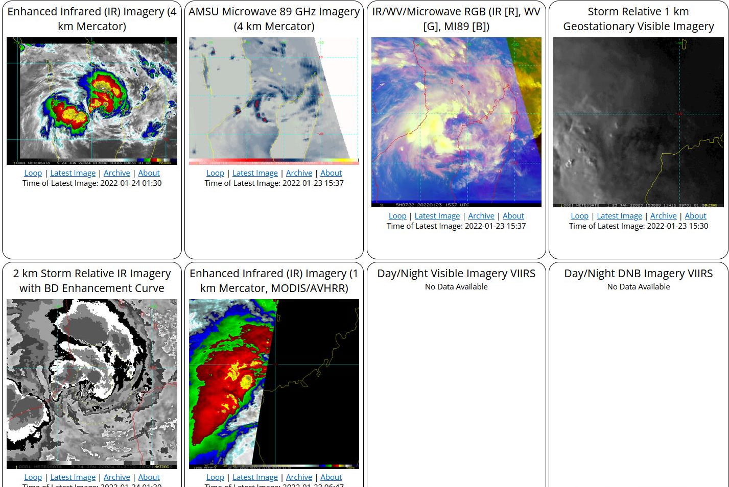 TC 07S(ANA) intensifying and bearing down on MOZ// Invest 96W now MEDIUM and Invest 91W on the map, 24/03utc