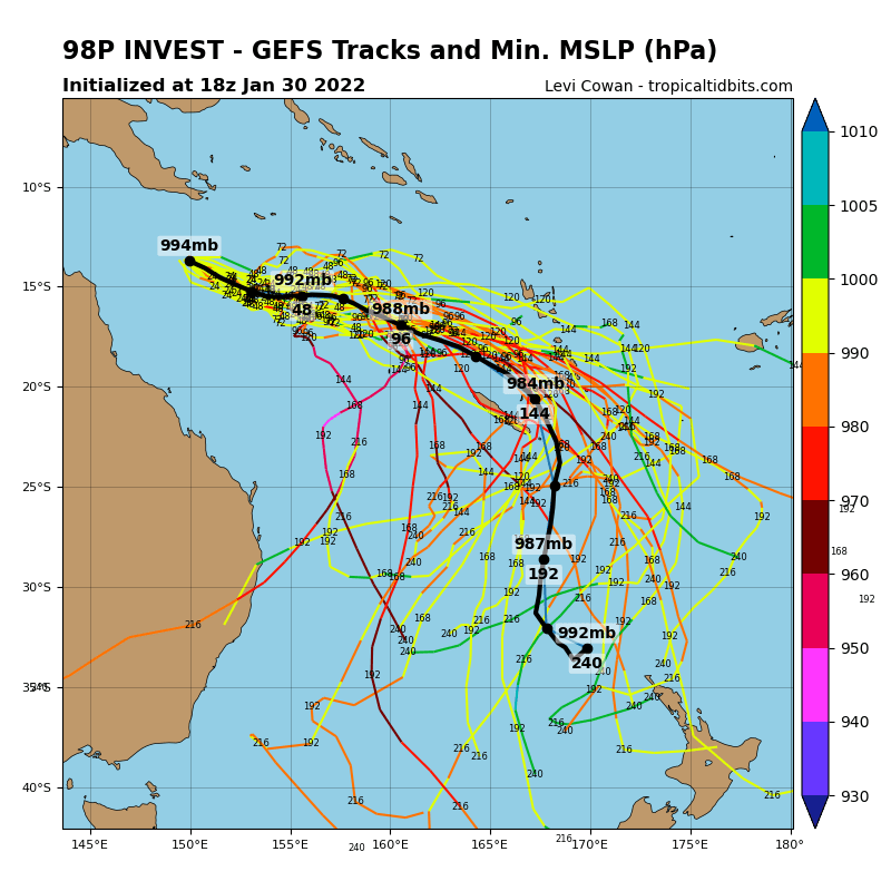 TC 08S(BATSIRAI): CAT 2 US , peak intensity forecast by 72h// Invest 98P and Invest 99S updates, 31/03utc