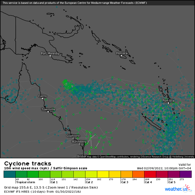 TC 08S(BATSIRAI): CAT 2 US , peak intensity forecast by 72h// Invest 98P and Invest 99S updates, 31/03utc