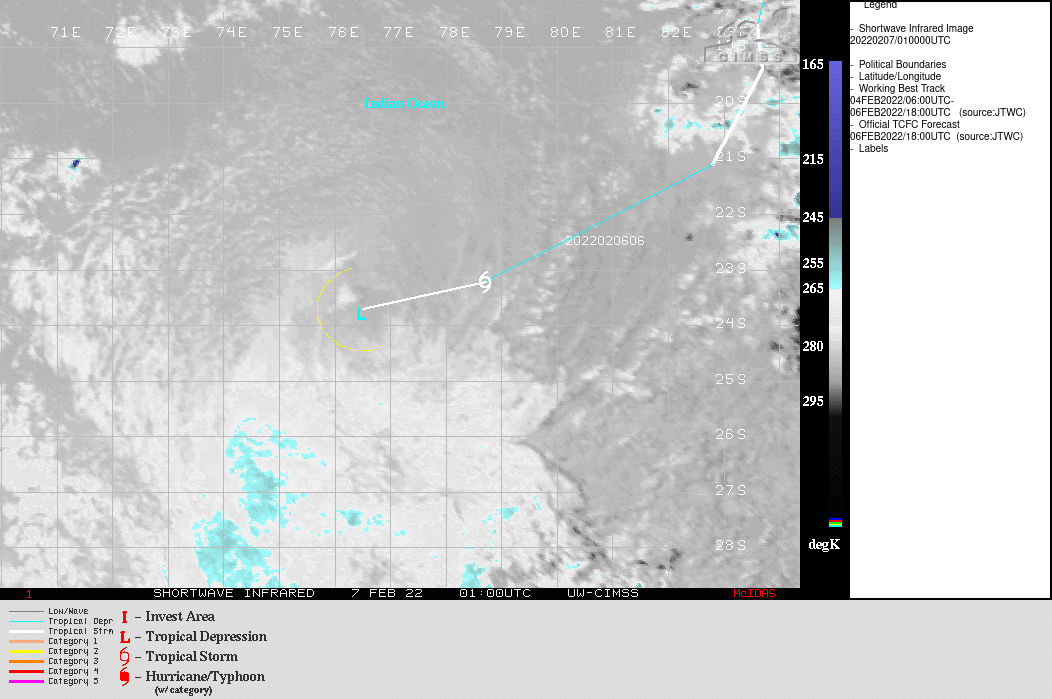 TC 08S(BATSIRAI):re-intensifying a bit over the MOZ Channel//TC 10S(CLIFF): final warning//Invest 92P & Invest 93S: now Medium,07/06utc