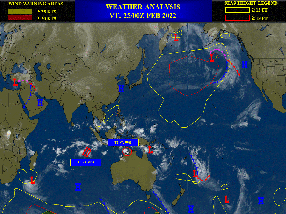 92S now TC 14S(VERNON): forecast to merge with Invest 93S//Invest 99S: High, Invest 98P: Low//13S(EMNATI):subtropical,25/09utc