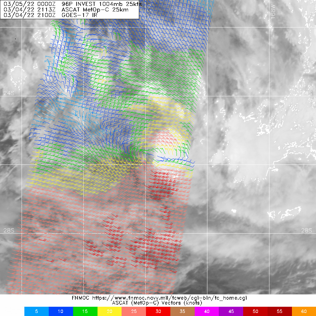 BOB: TC 01B: a rare March Cyclone//14S and 18P: subtropical// Invest 96P// Invest 97S: slow development expected, 05/03utc, 06utc UPDATE