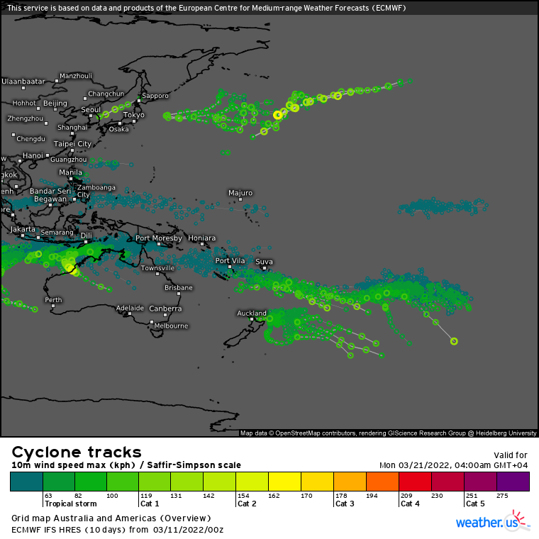 TC 19S(GOMBE): slowly pushing inland, heavy-rain maker,forecast back over open ocean in 72h//Invest 90S and Invest 99S, 11/09utc