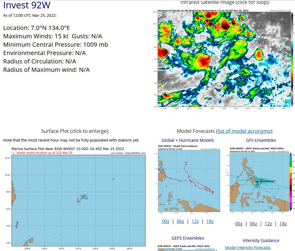 TC 22S(HALIMA):CAT 4 US:forecast to reach Super Typhoon/Cyclone intensity within 12h//21S(CHARLOTTE):subtropical//Invest 92W, 25/15utc