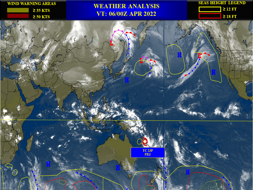 TC 23P(FILI) peaked near Typhoon intensity// Invest 95W: up-graded to Medium//Invest 94W off the map, 06/06utc