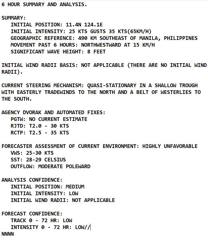 02W(MALAKAS) forecast to intensify markedly next 48h//03W(MEGI) over the Visayan Sea//Remnants of 23P(FILI), 11/03utc