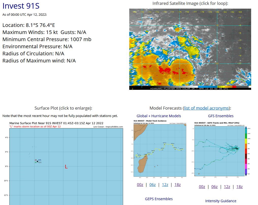 TY 02W(MALAKAS): Rapid Intensification likely next 36hours// TD 03W(MEGI): flooding over parts of the Philippines//Invest 91S, 12/03utc