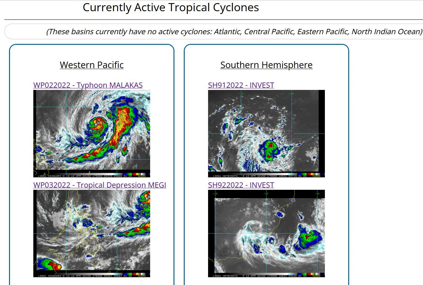 TY 02W(MALAKAS) near CAT 3// Invest 92S: subtropical: winds over 35kts//Remnants of 03W(MEGI) and Invest 91S, 12/18utc