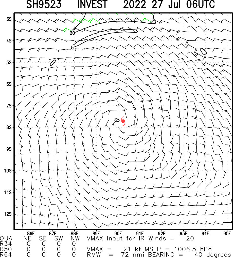 Invest 93W:Tropical Cyclone Formation Alert//Invest 95S: set to deepen next 24/48h//TS 07E(FRANK): set to reach Hurricane status by 72h,27/06utc