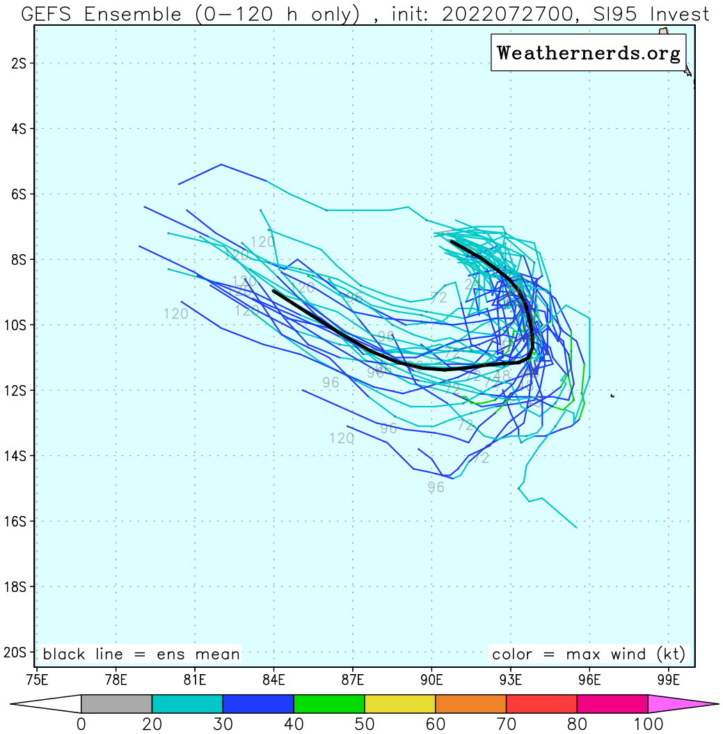 Invest 93W:Tropical Cyclone Formation Alert//Invest 95S: set to deepen next 24/48h//TS 07E(FRANK): set to reach Hurricane status by 72h,27/06utc