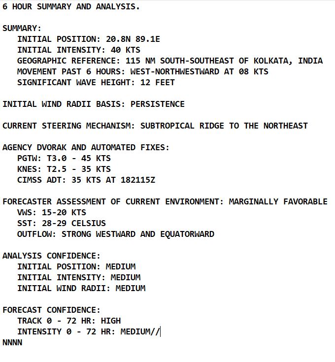 North Indian: 2 Tropical Cyclones in August! TC 04B making landfall// Invest 93W// Invest 99L, 19/03utc