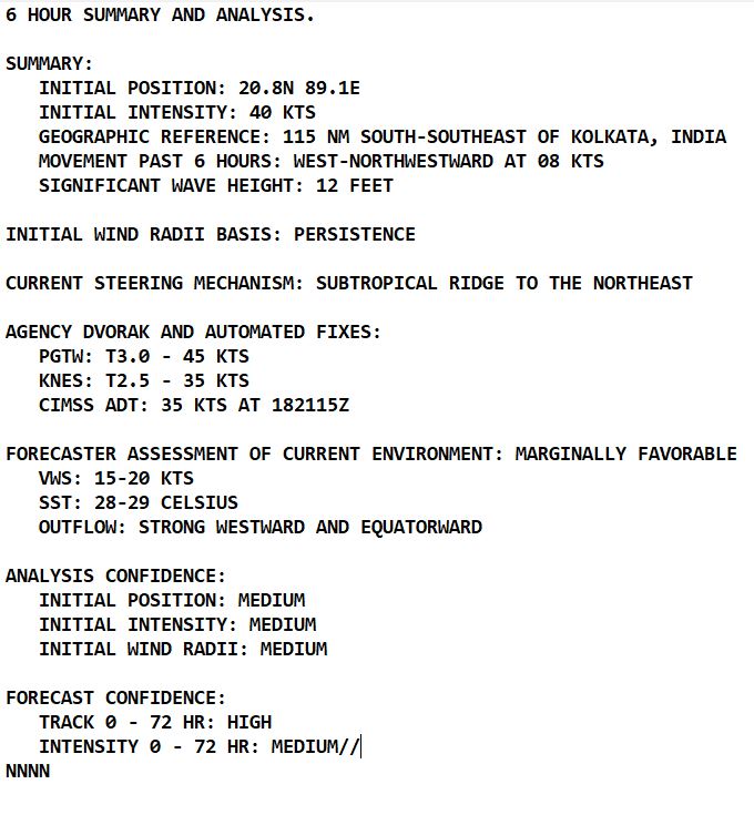 North Indian: 2 Tropical Cyclones in August! TC 04B making landfall// Invest 93W// Invest 99L, 19/03utc