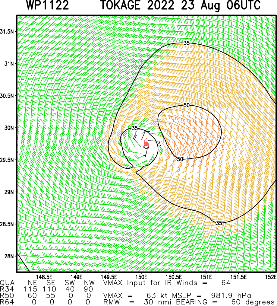 11W(TOKAGE) has reached Typhoon intensity// 10W(MA-ON) to be re-intensifying over the SCS//Invest 91E//Invest 90L, 23/09utc