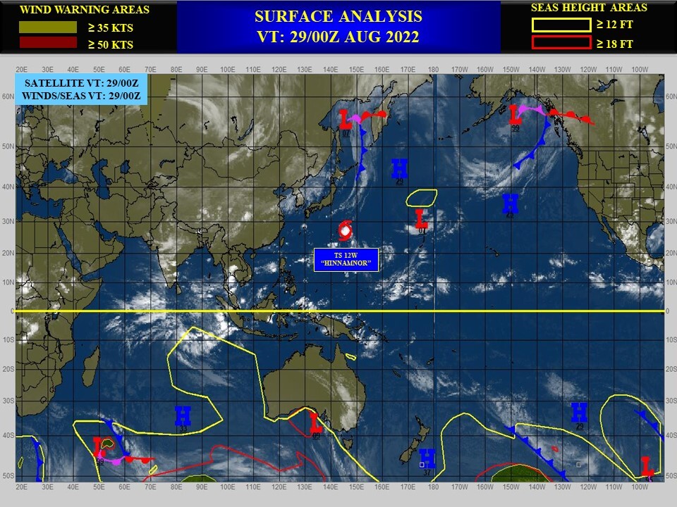 12W(HINNAMNOR) forecast to reach Super Typhoon intensity before 48h//Invest 98W// Invest 91L//Invest 92L, 29/09utc