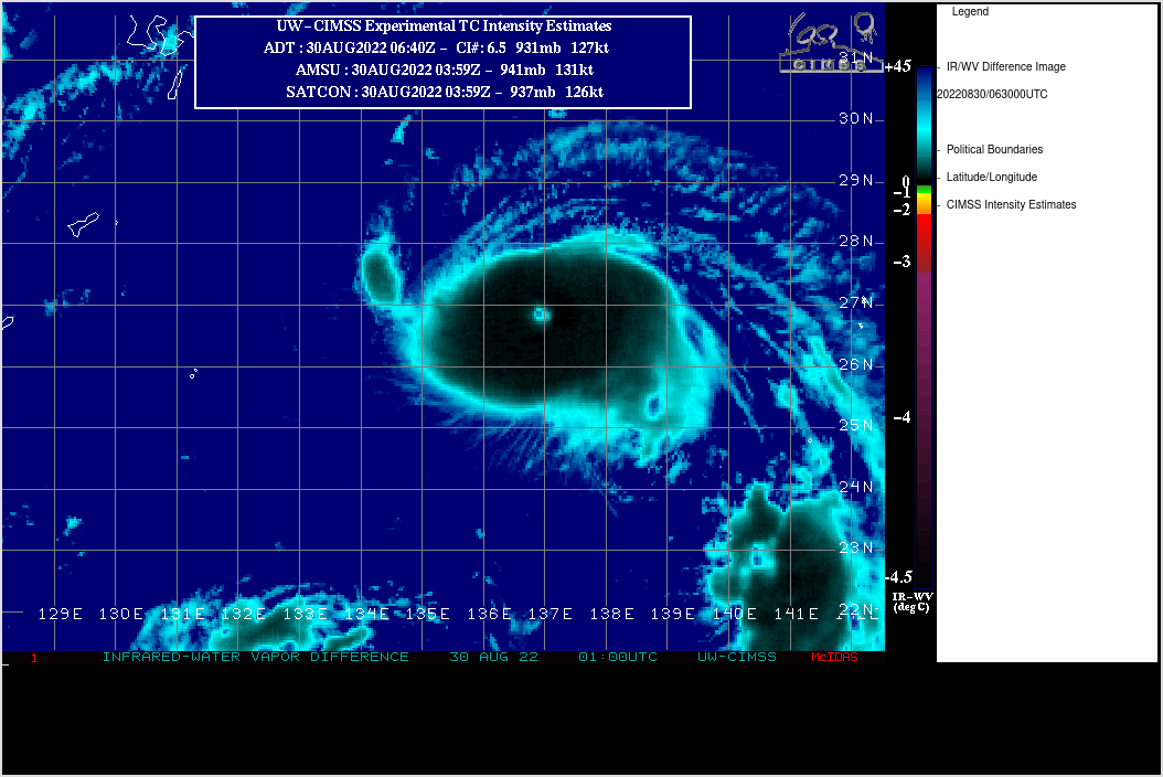 12W(HINNAMNOR) CAT4, ERC completed: intensifying again to likely STY status//98W: likely binary interaction with 12W//91L//30/09utc