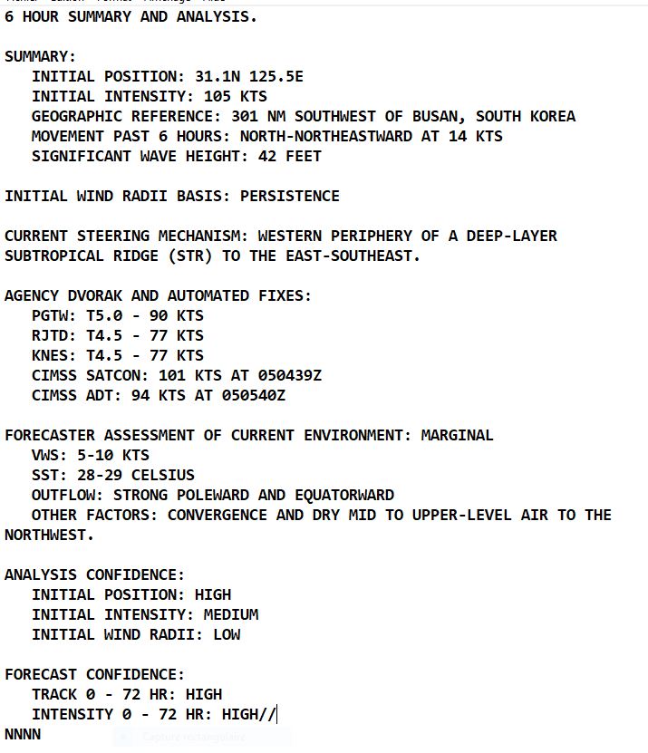 12W(HINNAMNOR) rapid ETT while remaining powerful//Invest 91W//TS 12E(KAY): intensifying//HU 05L(DANIELLE)//TS 06L(EARL),0509utc