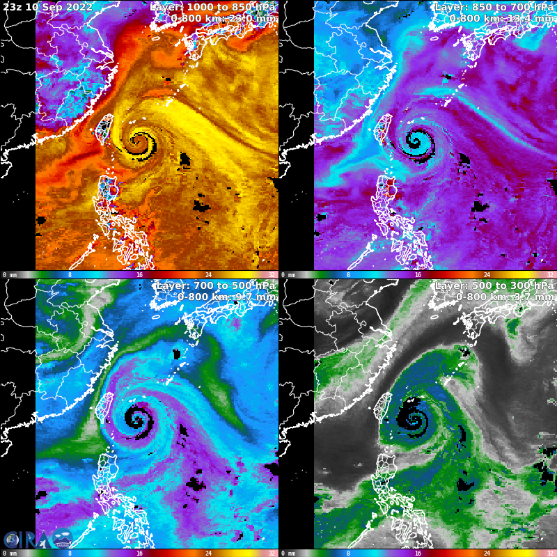 Typhoon 14W(MUIFA): RI:+40kts over 24h//TD 15W forecast to reach Typhoon level by 48h//06L(EARL): ET//1103utc