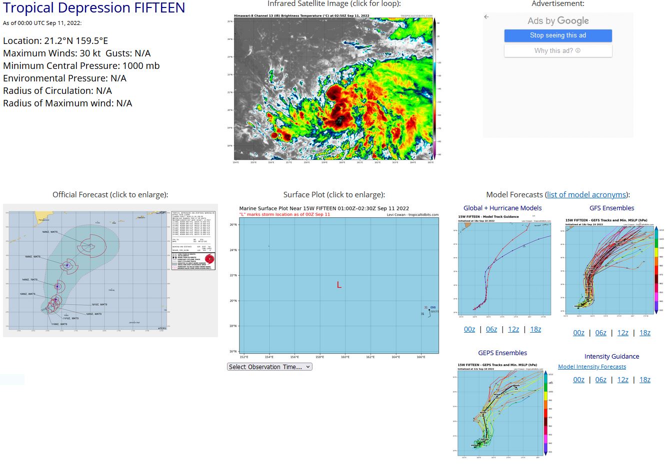 SATELLITE ANALYSIS, INITIAL POSITION AND INTENSITY DISCUSSION: ANIMATED MULTISPECTRAL SATELLITE IMAGERY (MSI) DEPICTS LOW-LEVEL CLOUD LINES WRAPPING INTO A PARTIALLY-EXPOSED, BROAD LOW-LEVEL CIRCULATION CENTER (LLCC) WITH FRAGMENTED CONVECTIVE BANDING. THE INITIAL POSITION IS PLACED WITH MEDIUM CONFIDENCE BASED ON THE MSI. THE INITIAL INTENSITY OF 30 KTS IS ASSESSED WITH MEDIUM CONFIDENCE AND IS HEDGED ABOVE THE PGTW DVORAK ESTIMATE. A 102254Z AMSU-B 89GHZ  MICROWAVE IMAGE INDICATES FORMATIVE BANDING OVER THE SOUTHERN  SEMICIRCLE AND EASTERN QUADRANT WITH SHALLOW, WEAK BANDING OVER THE  NORTHERN SEMICIRCLE. UPPER-LEVEL CONDITIONS ARE COMPLEX AND  MARGINALLY-FAVORABLE WITH THE TUTT EXTENDING FROM A TUTT CELL NEAR  30N 168E TO JUST NORTH OF THE SYSTEM. THIS IS LIMITING POLEWARD  OUTFLOW BUT PROVIDING AN EASTWARD CHANNEL INTO THE TUTT CELL. LOW  VERTICAL WIND SHEAR AND WARM SST VALUES ARE FAVORABLE FOR  DEVELOPMENT.