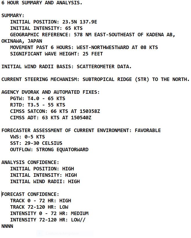 14W(MUIFA):over the Yellow Sea by 24h//15W(MERBOK): ETT with Hurricane force winds//16W(NANMADOL):up to CAT4 within 48h//1509utc