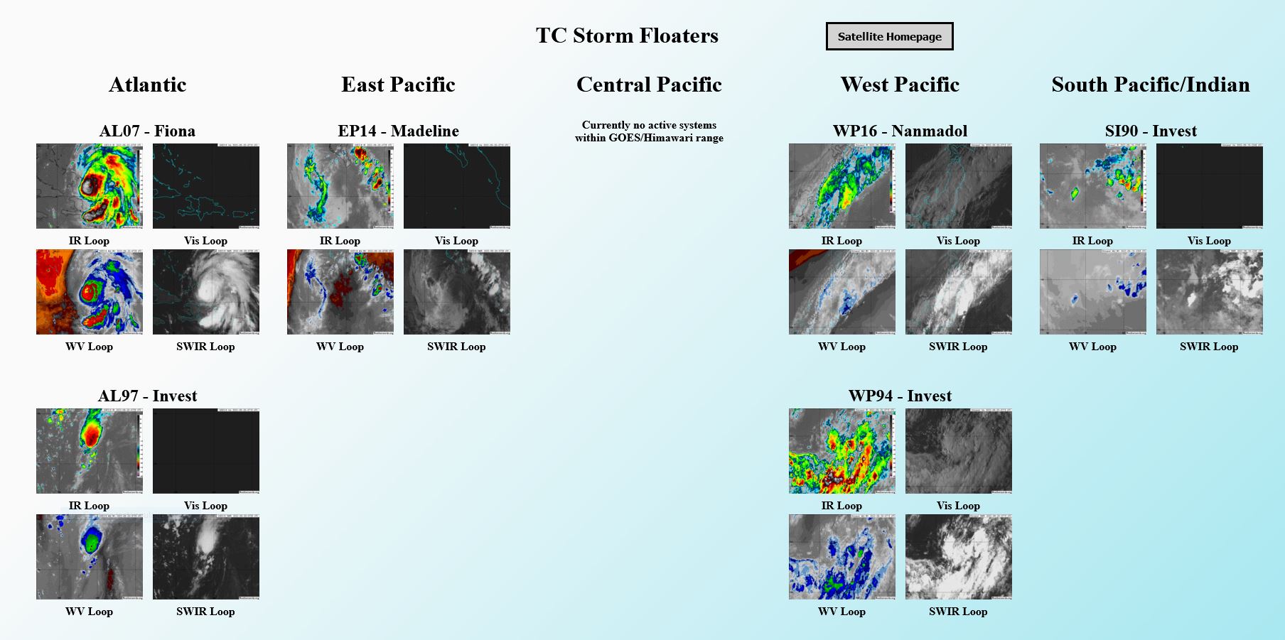 16W(NANMADOL) final warning//Invest 94W on the map//TS 14E(MADELINE)//HU 07L(FIONA): up to CAT 4 after 24h//Invest 97L//20/06utc