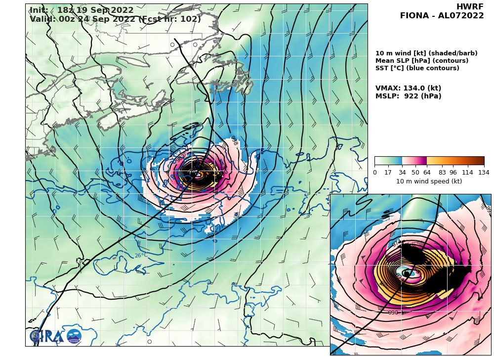 16W(NANMADOL) final warning//Invest 94W on the map//TS 14E(MADELINE)//HU 07L(FIONA): up to CAT 4 after 24h//Invest 97L//20/06utc
