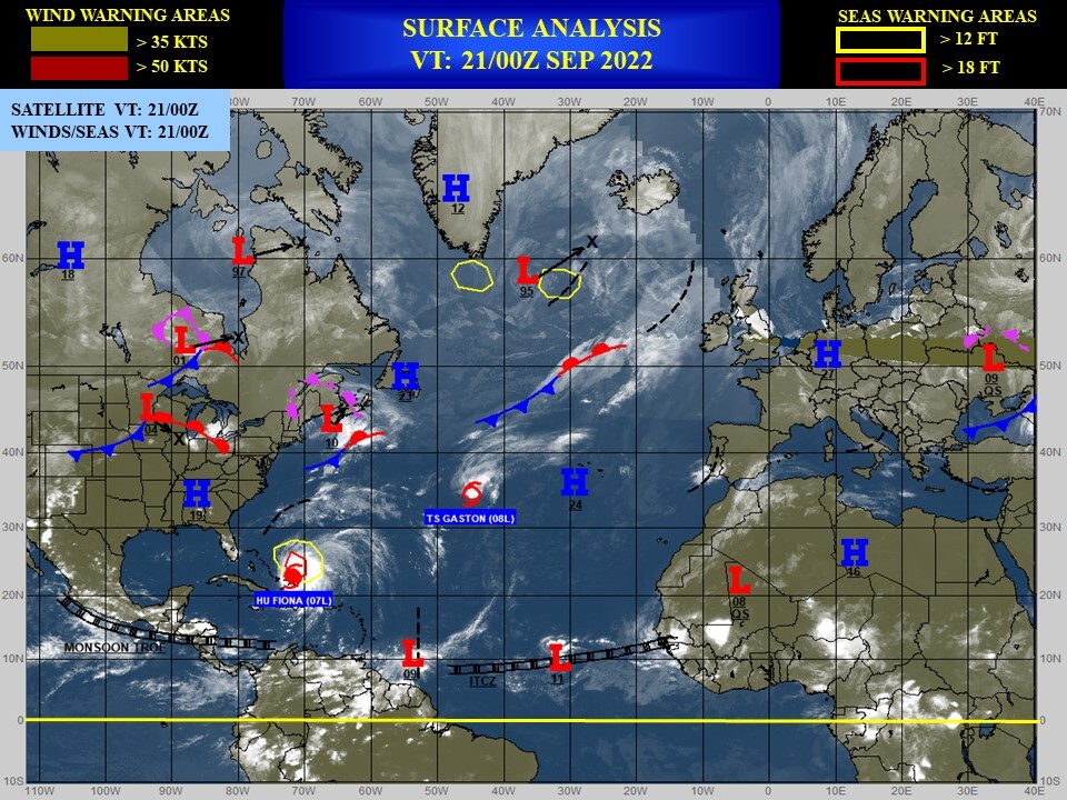 Invest 94W: TC Formation Alert//Invest 95W: on the map//HU 07L(FIONA): up to strong CAT 4 within 24H//TS 08L(GASTON)//2109utc Invest 94W: TC Formation Alert//Invest 95W: on the map//HU 07L(FIONA): up to strong CAT 4 within 24H//TS 08L(GASTON)//2109utc
